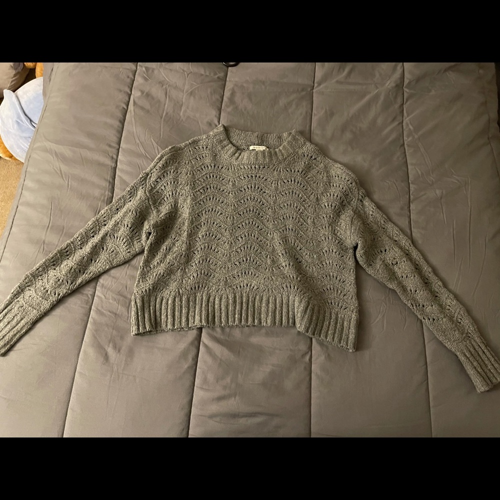 High neck sweater